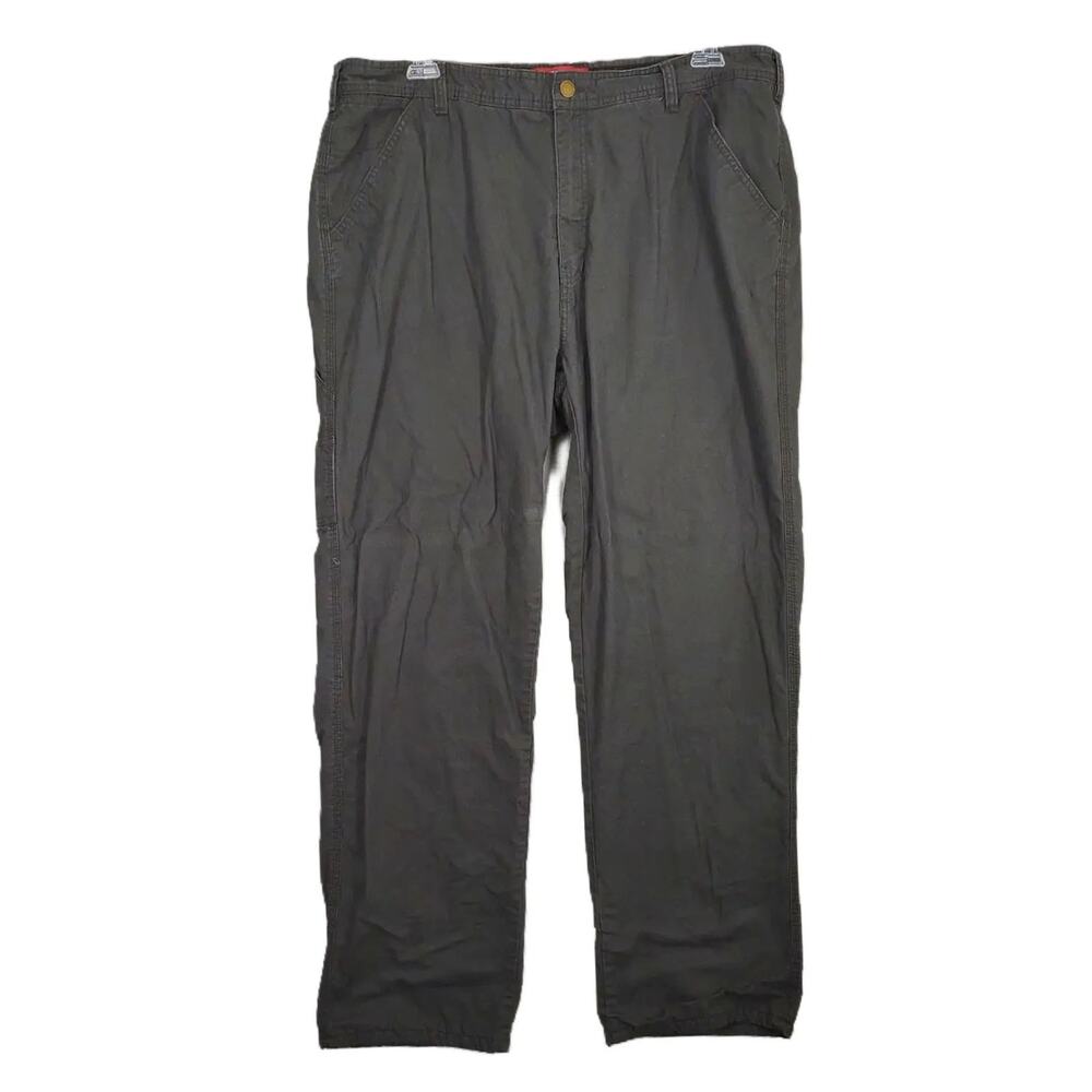 Coleman Men's 40x32 Fleece Lined Gray Pants Hiking Camping Gorpcore Cold Weather
